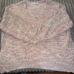 Old Navy Women's Pastel Knit V-Neck Sweater